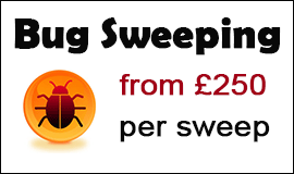 Bug Sweeping Cost in Broadstairs